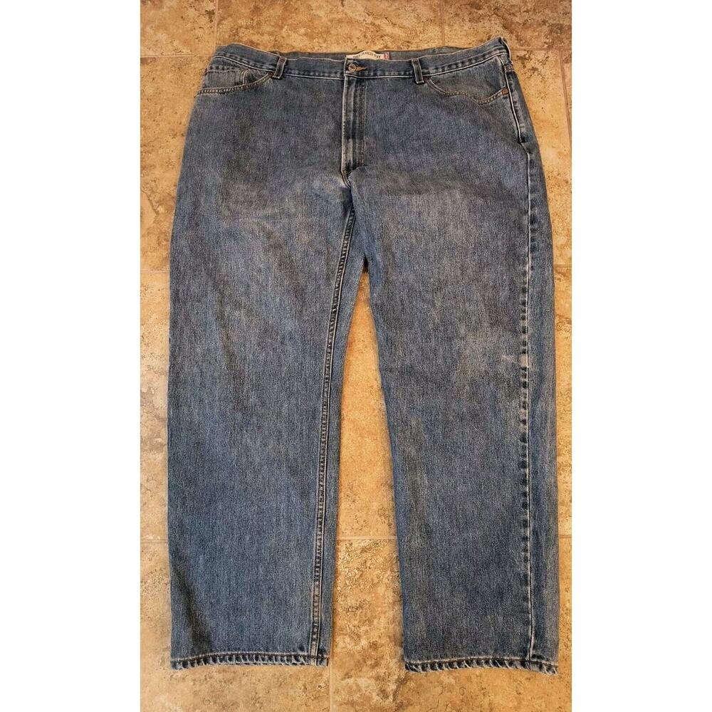 Vintage Levis 550 Jeans Mens 46x32(See Pics) Blue Denim Relaxed Fit Y2K